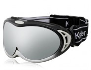 Okulary narciarskie gogle unisex ochrona UV Anti-fog (srebrne)